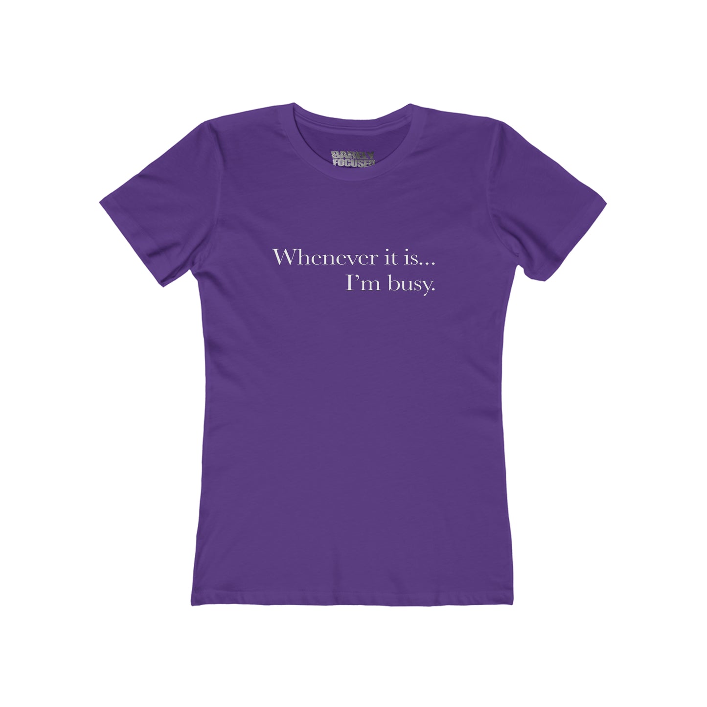 Women's Whenever Tee