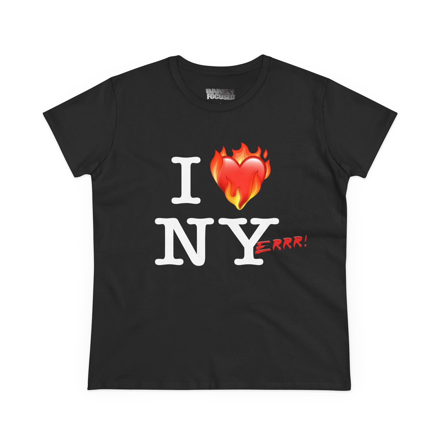 Women's I Love NYerrr! Tee — Women's Graphic T-Shirt